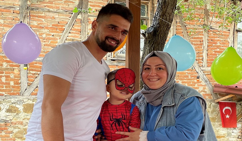 Deniz Alp İlhan 3 yaşında