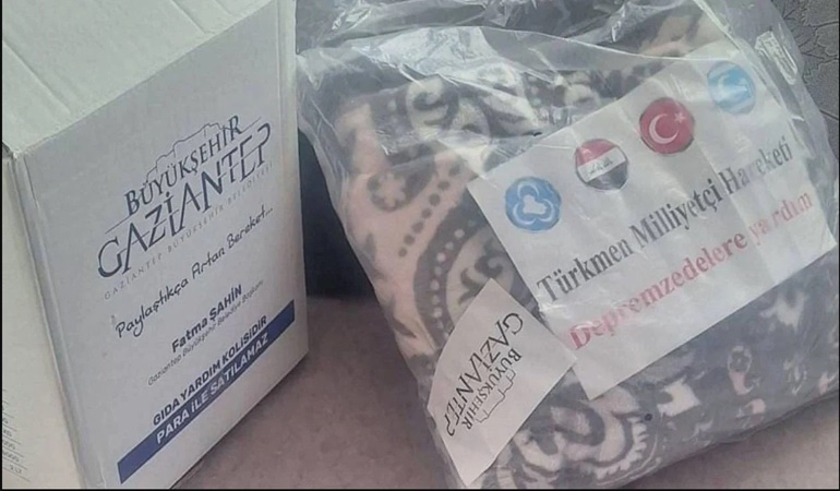 Deprem yardımları seçim paketi olarak dağıtıldı