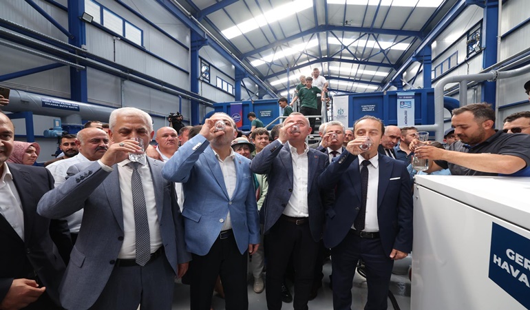 Derince Çınarlı İçmesuyu Arıtma Tesisi Büyükakın tarafından tanıtıldı.