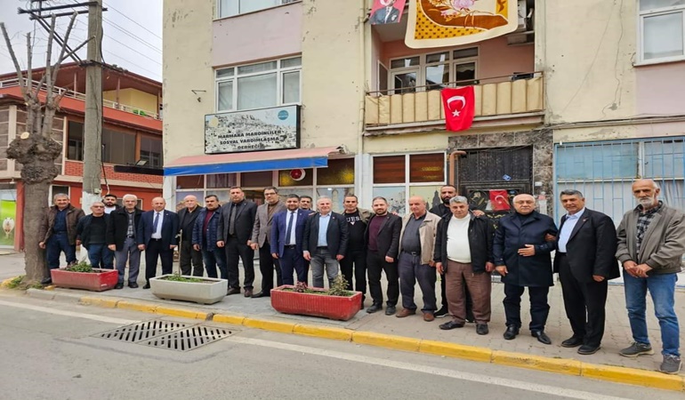 Derince’de Saadet adayı Ayvaz’dan ziyaretlere devam