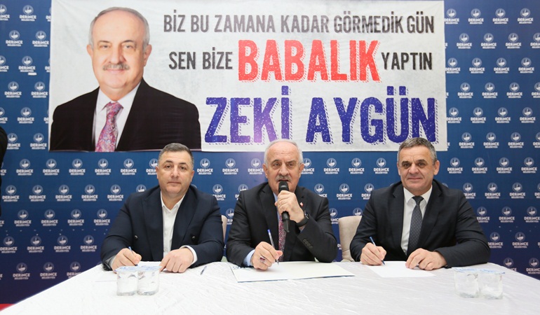 Derince’de toplu sözleşme coşkusu