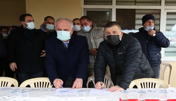 Derince’de toplu sözleşme imzalandı