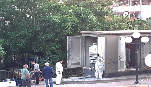 Derince'de trafo bomba gibi patladı!