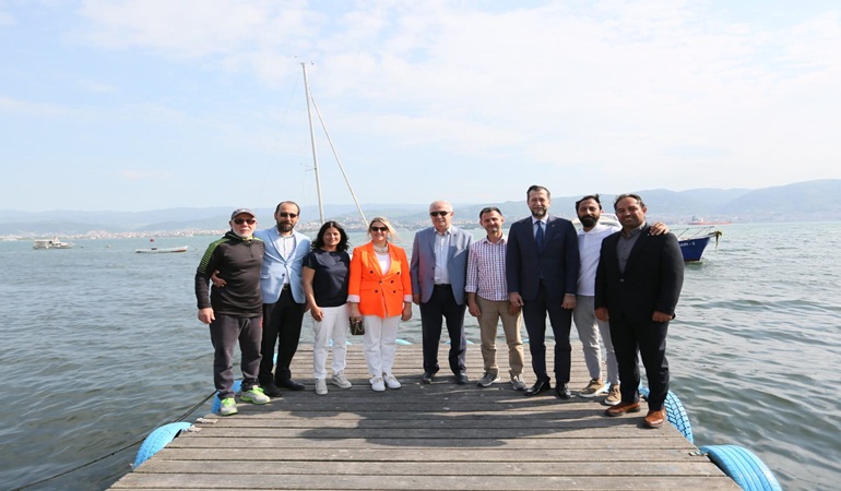 Derince’de yelken heyecanı sona erdi