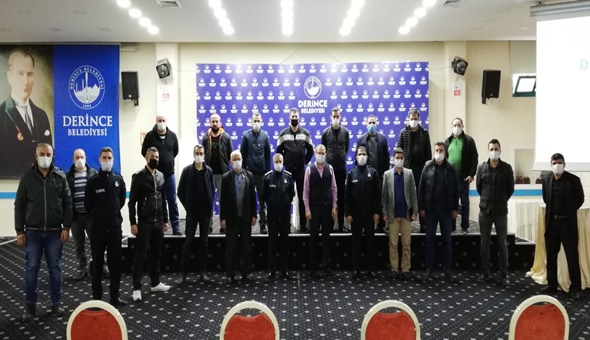 Derince’de zabıta gelişim eğitim programı