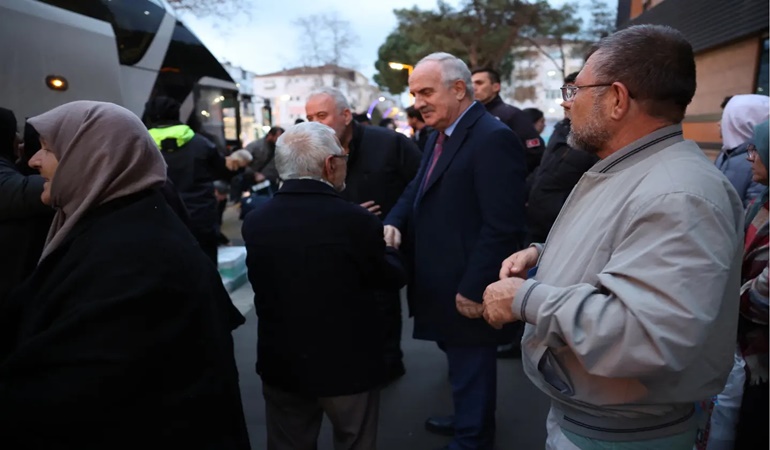 Derince’den yola çıkan Umre kafilesi kutsal topraklardan döndü