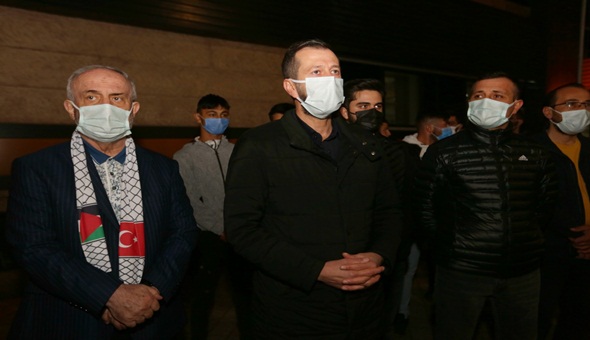 Derince, Filistin için tek yürek oldu