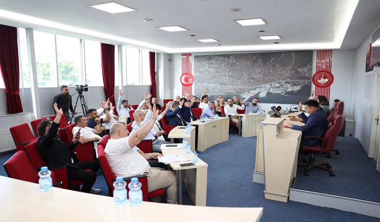 Derince Meclisi’nde iki gündem maddesi karara bağlandı