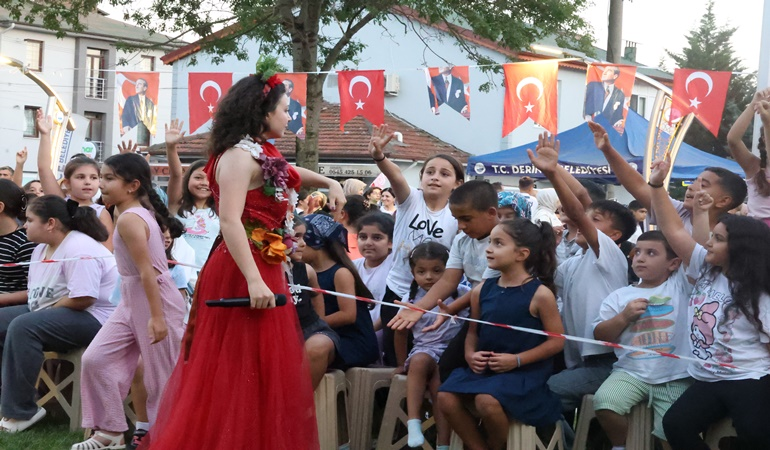 Derince’nin mahallelerinde renkli görüntüler