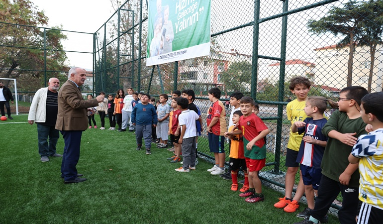 Derince’ye bir spor alanı daha