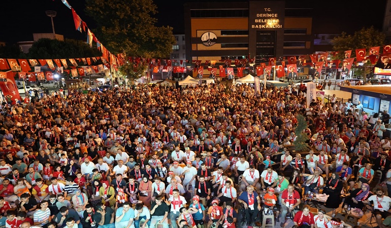 Derinceliler Kent Meydanı’nda buluşacak