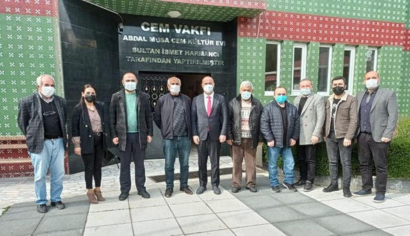 Deva Çayırova’dan Cemevi’ne ziyaret