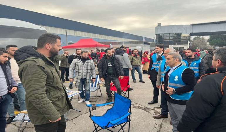 DEVA’dan Bekaert işçisine destek