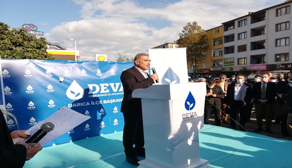 DEVA Partisi Darıca kongresi yapıldı