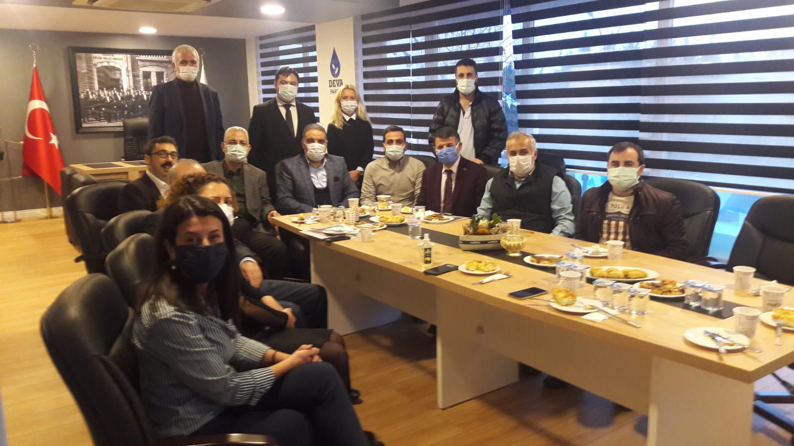 DEVA Partisi Genel Merkez’inden tanışma ziyareti