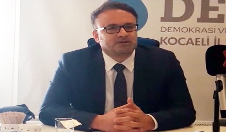 DEVA Partisi ilçe başkanı şok oldu!