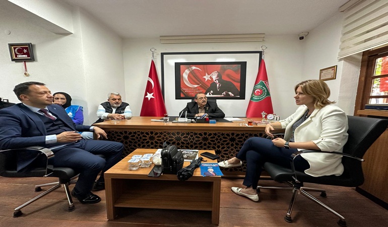 DEVA Partisi’nden şehit ailelerine ziyaret