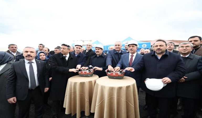 Diliskelesi Kültür Merkezi için ilk kazma vuruldu