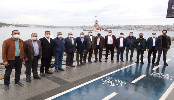 Dilovalı muhtarlar İstanbul turunda