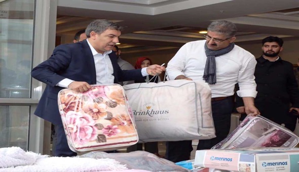 Dilovası, depremzedeler için seferber oldu