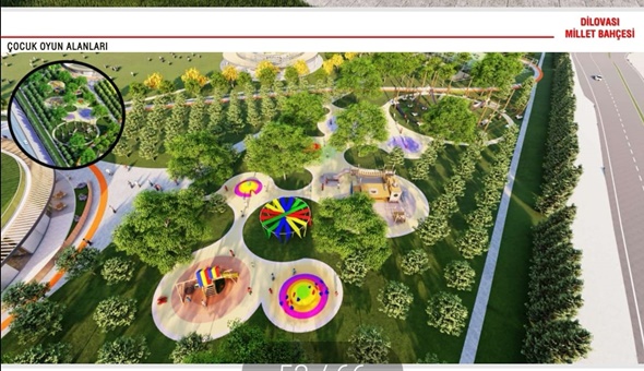 Dilovası Millet Bahçesine kavuşuyor