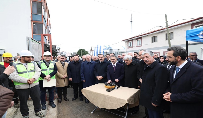 Dilovası müftülük binasının temeli atıldı
