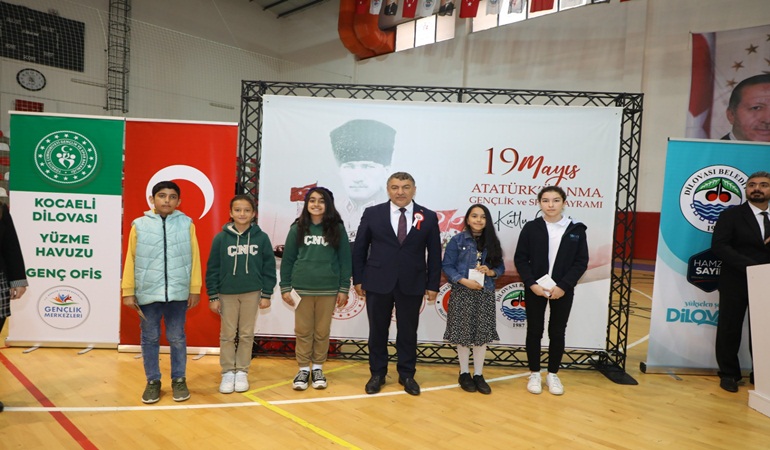 Dilovası'nda 19 Mayıs coşkusu