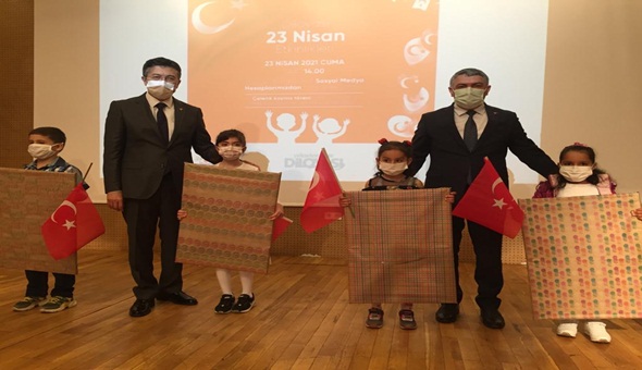 Dilovası’nda 23 Nisan kutlamaları evlere taşındı