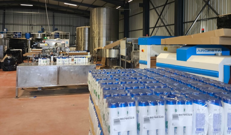 Dilovası’nda kaçak üretim yapan işletmeye baskın