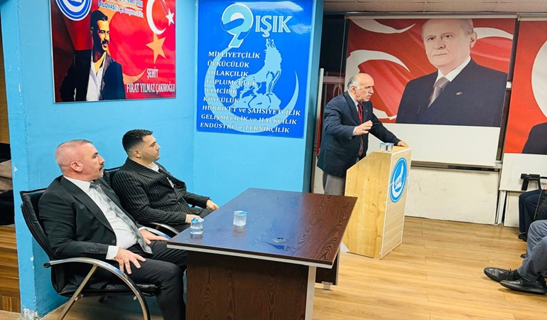 Dilovası’nda MHP’liler önemli bir buluşmaya ev sahipliği yaptı