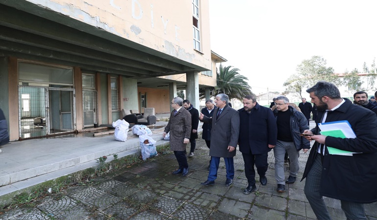 Dilovası’nda projeler masaya yatırıldı, sahada ortak inceleme yapıldı