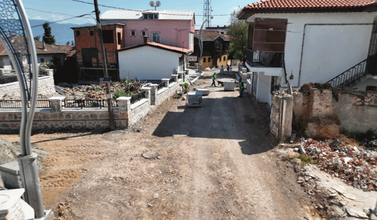 Dilovası’ndaki o çalışmada tarihi doku korunuyor