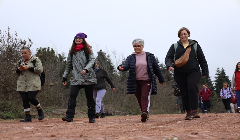 Doğayla iç içe unutulmaz bir deneyim yaşadılar