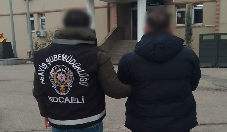 Dolandırıcılık suçundan aranan zanlı Dilovası’nda yakalandı