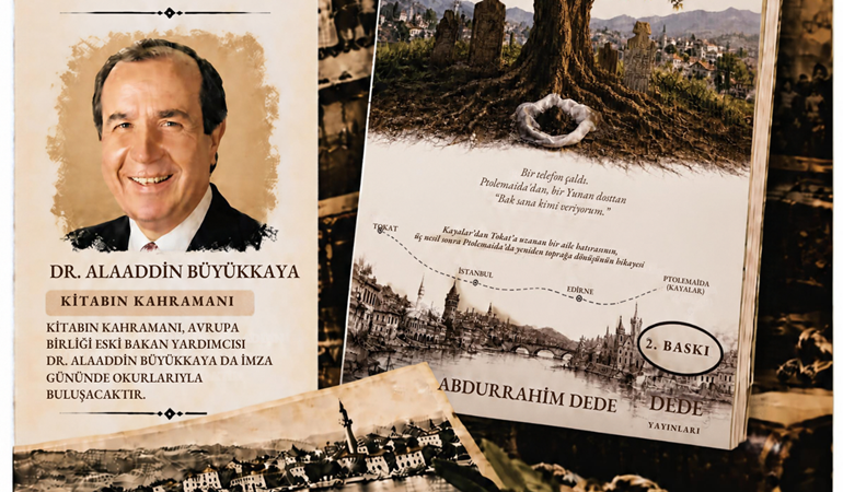 Abdurrahim Dede ve Dr. Alaattin Büyükkaya, Kocaeli Kitap Fuarı’nda okurlarıyla buluşacak