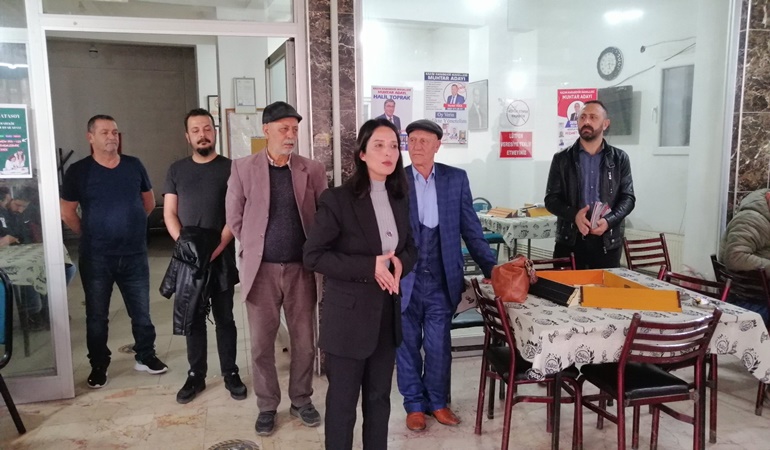 EMEP Büyükşehir Adayı Erkan emekçilerle buluştu