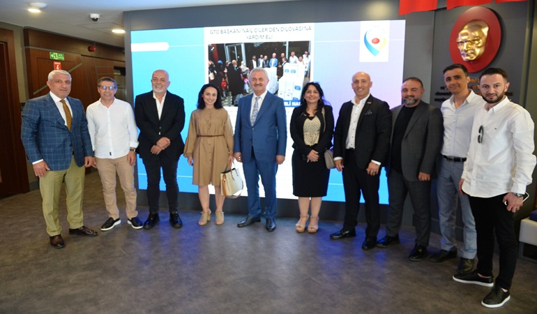 Emlak Kulübü, GTO Başkanı Çiler ile el sıkıştı!