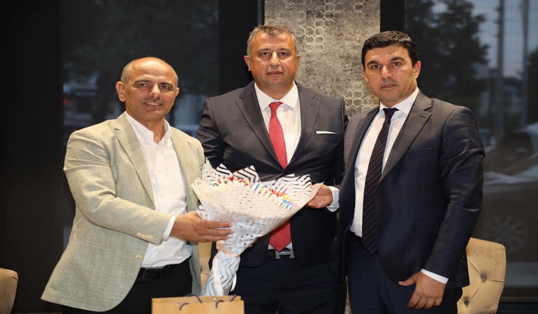 Emniyet Müdürü Tırpan’a veda yemeği