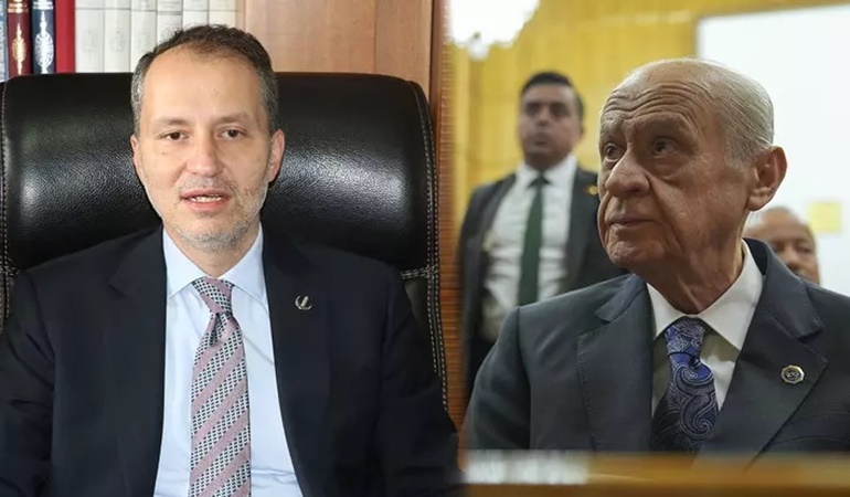 Erbakan'dan Bahçeli'ye: Dedem yaşında insansın