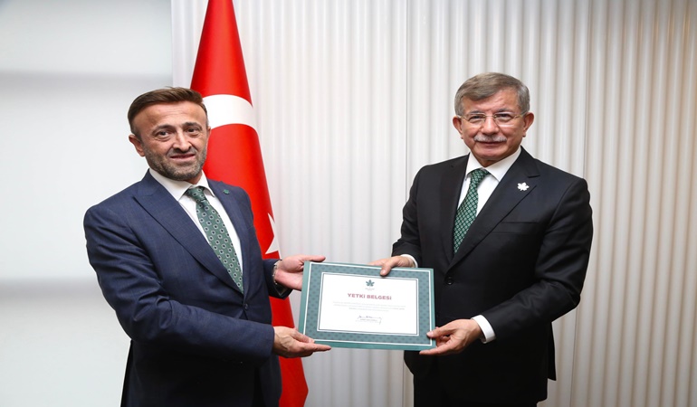 Erdal Şahin, Gelecek Partisi Kocaeli İl Başkanı oldu