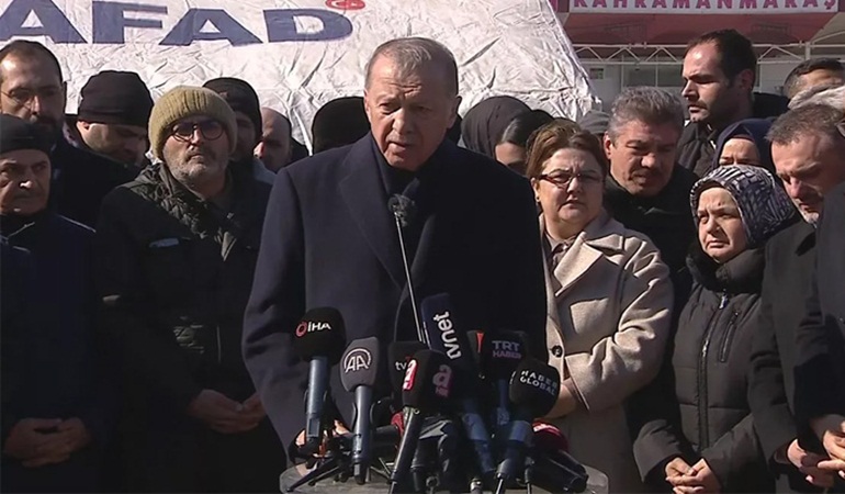 Erdoğan’dan yağma açıklaması