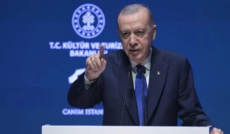Erdoğan, İmamoğlu'nu kürsüden suçlu ilan etti!