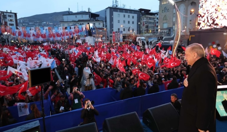 Erdoğan'ın mitinglerine katılanlar bile AKP'ye oy vermedi