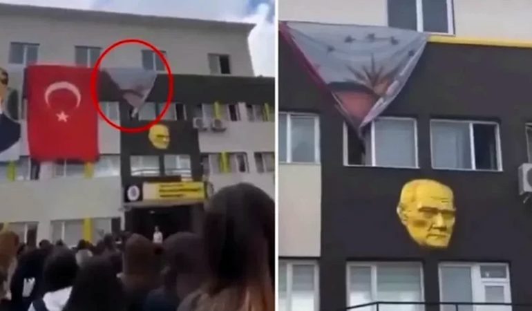 Erdoğan'ın posterini indirdi diye hapse de atsaydınız!