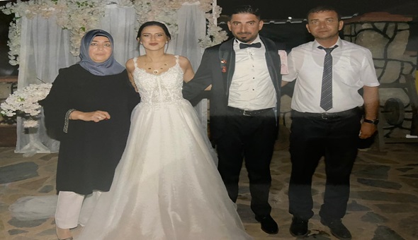 Erkan Dönmez'in mutlu günü