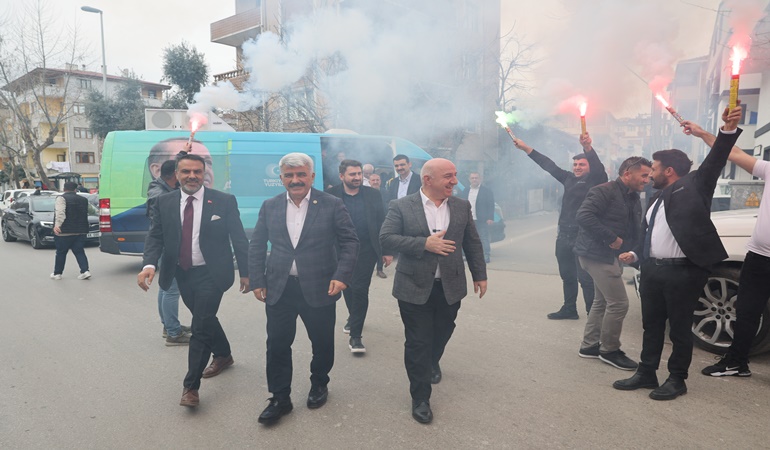 Erzurum ve Karslılardan Başkan Bıyık’a sıcak karşılama