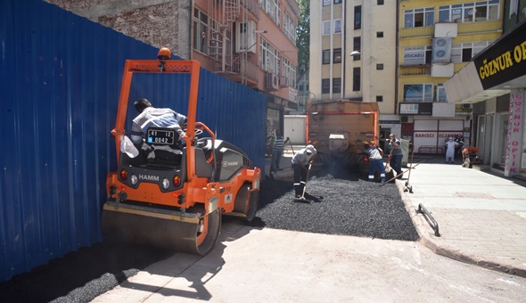 Esnaf istedi İzmit Belediyesi anında müdahale etti