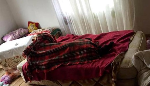 Evinde ölü bulunan kadın cinayete kurban gitmiş