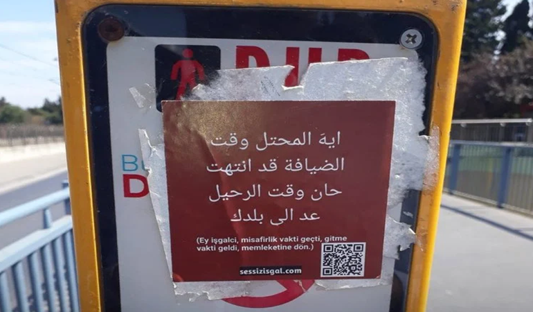 Ey işgalci, misafirlik vakti geçti memleketine dön