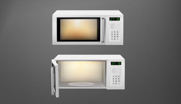 Farklı programlara ve özelliklere sahip mikrodalga fırınlar